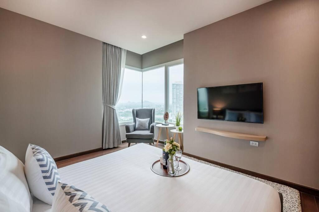 Movenpick Residence/Beach Access/2Br/Amazing View2 Na Chom Thian Buitenkant foto